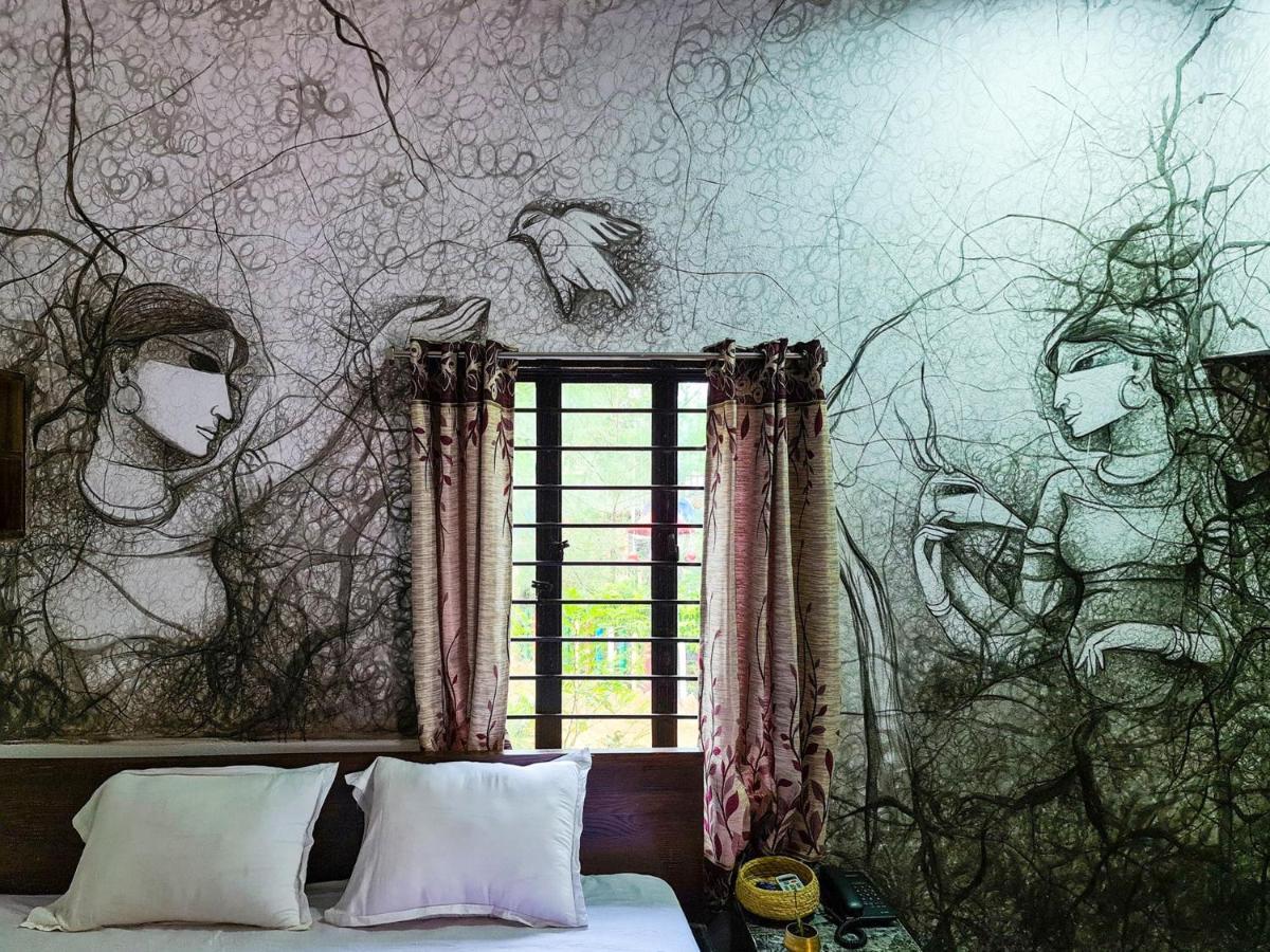 Panchobon Art Resort Shānti Niketan Buitenkant foto